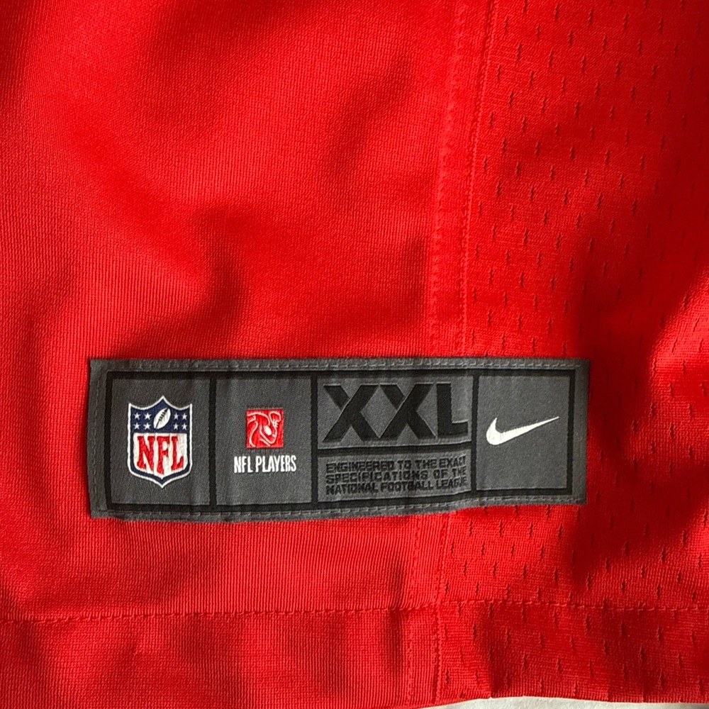 Men’s Nike Amari Cooper #89 Raiders 2017 Pro Bowl AFC Jersey Sz 2XL Red RARE - Picture 3 of 6